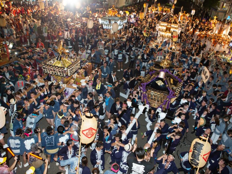 長岡まつり平和祭　慰霊神輿渡御