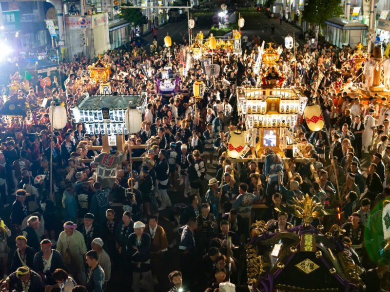 長岡まつり平和祭 慰霊神輿渡御